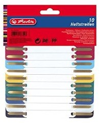 Herlitz Wąsy do skoroszytu 3,4x15cm 8767501