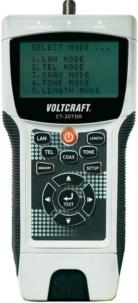 Voltcraft Tester kabli CT-20TDR