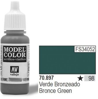 Vallejo Bronze Green MC098 70897