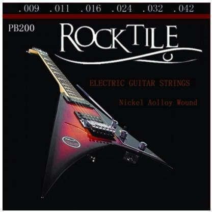 Rocktile Struny do gitary elektrycznej - .009, .011, .016, .024, .032, .042 0002
