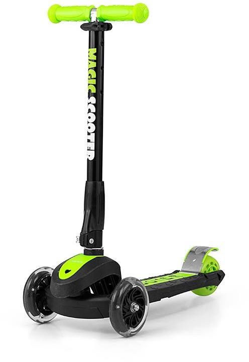 Milly Mally Hulajnoga trójkołowa Scooter Magic Green (5901761122824)