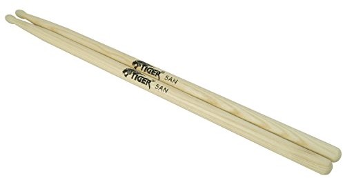 Tiger tda80  5 A perkusja kijki z końcówką Nylon  Hickory  5 A TDA80-5A
