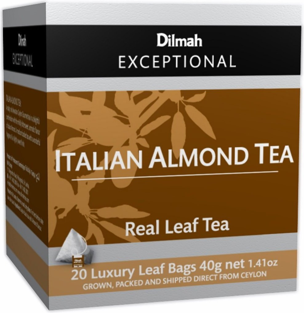 Dilmah Exceptional Italian Almond Tea 20 torebek