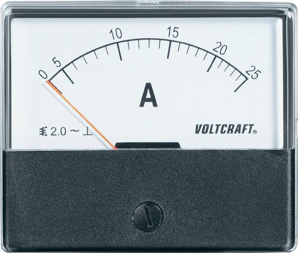 VOLTCRAFT Analogowy wskaźnik panelowy AM-70X60/25A