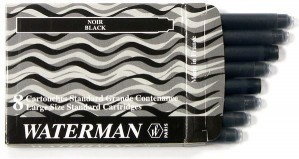 Waterman NABOJE standard czarne H2831