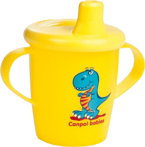 Canpol babies Kubek niekapek Anywayup - żółty 250ml 3031200