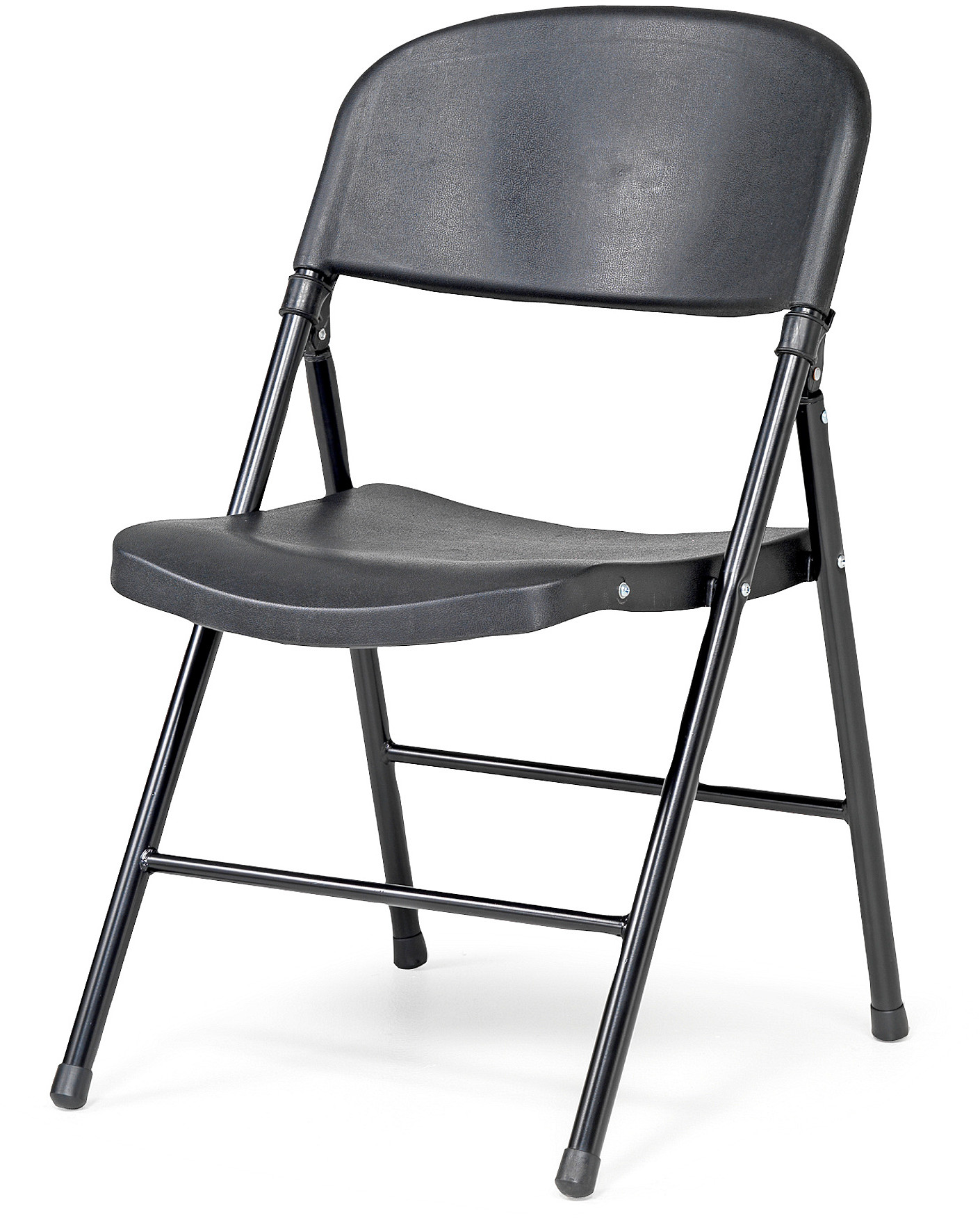 top AJ Krzesło składane Czarne siedzisko 116392