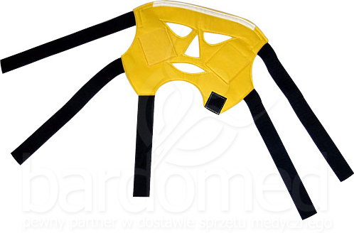 Bardo-Med Maska do jonoforezy z 2 kieszeniami na elektrody 25 x 25 mm