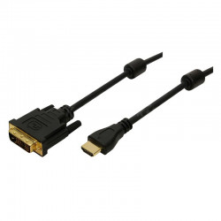 Logilink Kabel HDMI-DVI-Kabel HDMI - DVI Bu/St 5.00m - CH0015