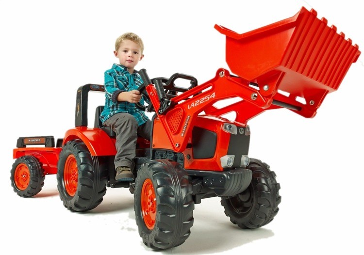 Falk Traktor Kubota M135Gx + Łyżka