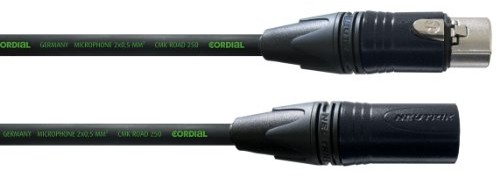 Cordial Black przewód mikrofonowy (Female XLR/XLR Male) CRM 5 FM-BLACK