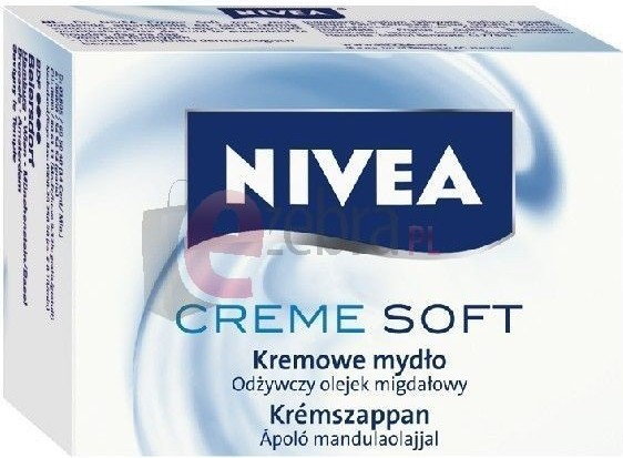 Nivea MYDŁO SOFT OLEJ Z MIGDAŁÓW Mydło w kostce 100g