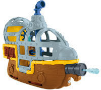 Fisher Price Jake i piraci z Nibylandii Łajbek łódź podwodna BDJ02