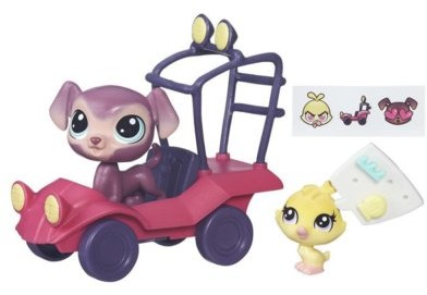 Hasbro LPS Zwierzakowe pojazdy, Gazik B3807/B7757
