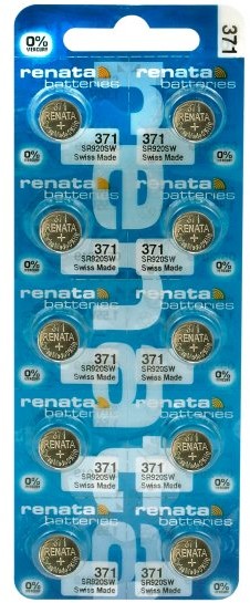 Renata bateria srebrowa mini 371 370 SR 920 SW G6