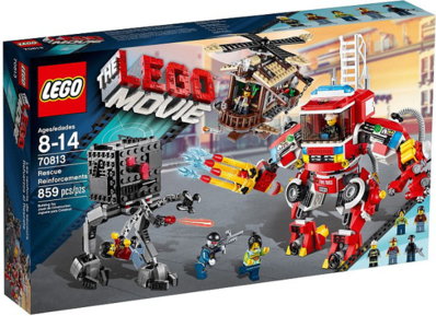 LEGO Movie Pojazdy Ratownicze 70813