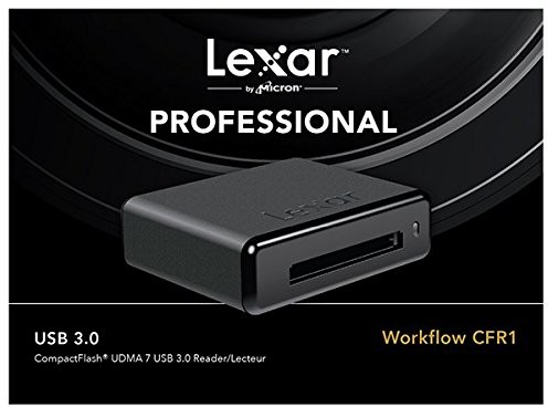 Lexar Workflow card reader (Multi-Slot, Secure Digital, , , Compact Flash, XQD, USB 3.0), czarny LRWCFR1TBEU