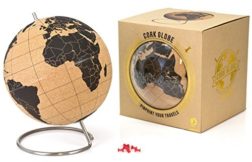 Suck UK duży globus z korka SK CORKGLOBE1