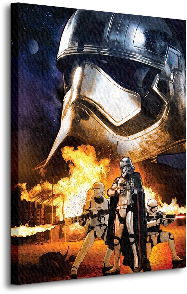 Pyramid Posters Star Wars Episode VII (Captain Phasma Art) - obraz na płótnie WDC99352