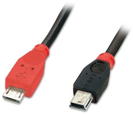 LINDY Lindy MicroUSB B - MiniUSB B kabel USB (31718)