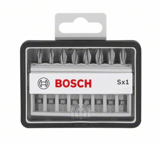 Bosch Robust Line 2607002558, krzyżakowy Phillips, krzyżakowy Pozidriv, 8 szt.