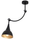 Aldex 773PL/G1 Plafon 1-Pł Piko I Black 773PL/G1