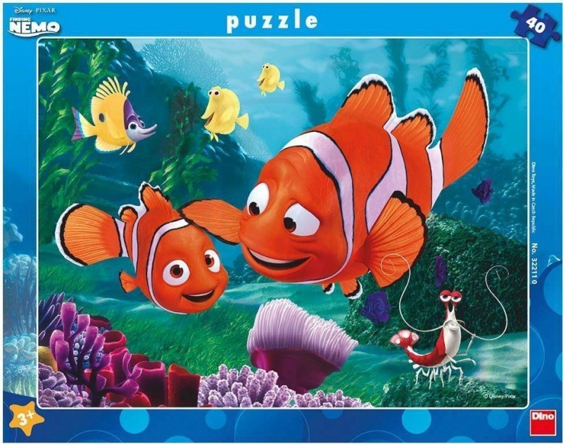Dino Toys Puzzle 40 Ramkowe Nemo