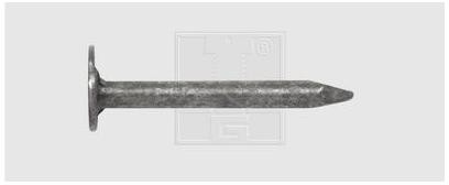 SWG Gwóźdź do papy dachowej xD) 2 mmx20 mm stal ocynkowany ogniowo SWG 1 kg