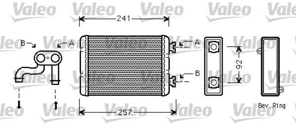 Valeo nagrzewnica 812360 812360