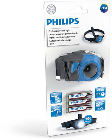 Philips LED Headlamp HDL10 1,5V
