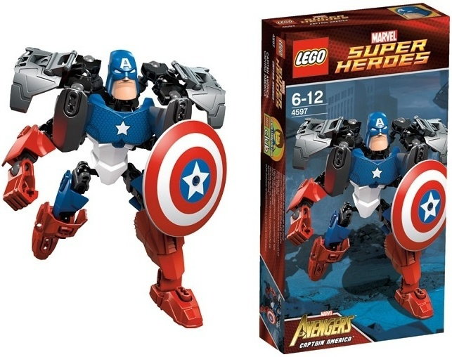 LEGO Super Heroes CAPITAN AMERYKA 4597