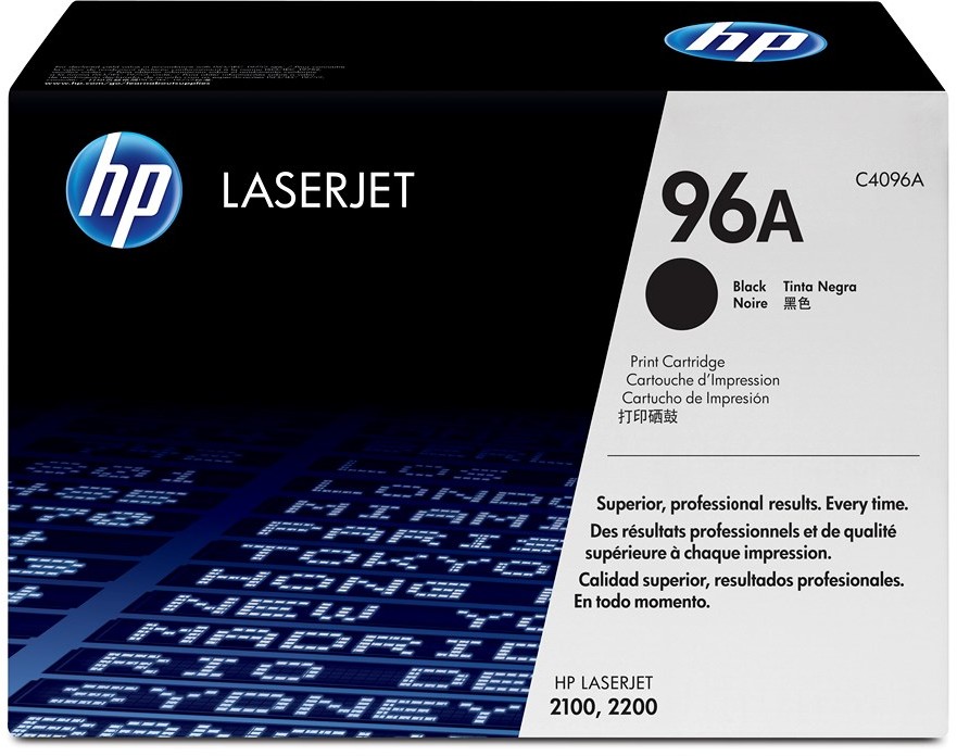 HP wkład laserowy 96A C4096A czarny oryginalny C4096A