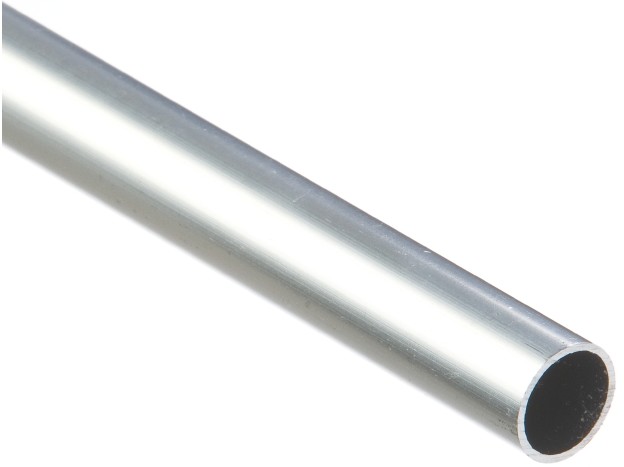 Cezar Rura okrągła  10 x 1 mm 1 m aluminium naturalne