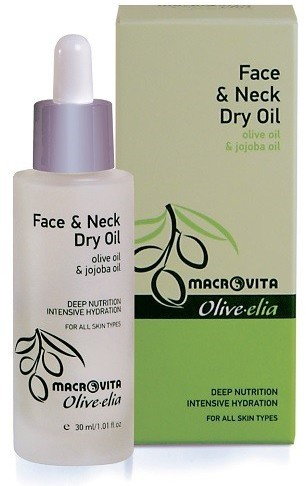MACROVITA OLIVE-ELIA suchy olejek do twarzy i szyi z bio-składnikami 30ml