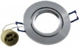 Polux Oprawa OPAL GU10 230V okrągła - Srebrny połysk 301543