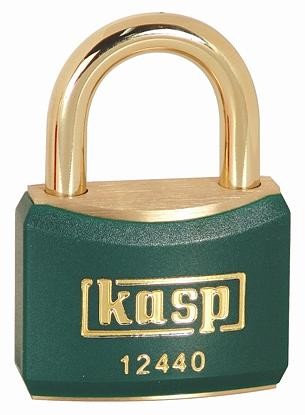 Kasp Kłódka K12440GREA1 z zamkiem kluczykowym 40 mm Złoto-żółty
