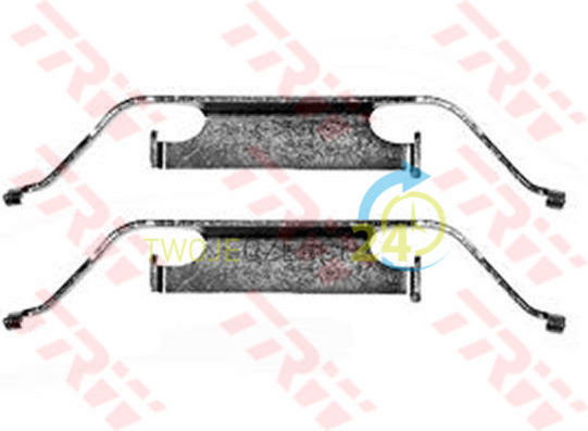 TRW Zestaw akcesoriów, klocki hamulcowe PFK274