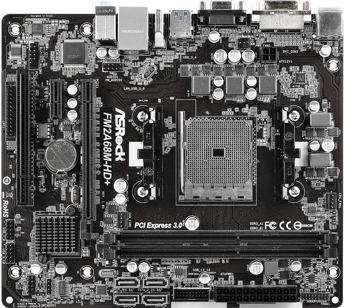 ASRock FM2A68M-HD+