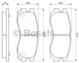 BOSCH (Automotive Aftermarket) 0 986 460 979