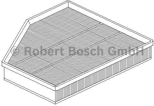 Zdjęcia - Filtr powietrza Bosch   F 026 400 026 