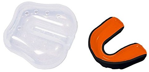 DEPICE Depice Ochrona Zębów A-Protection Z Pudełkiem, Pomarańczowa, Jeden Rozmiar (SA-ZAP-OR_Orange/Schwarz_One size)