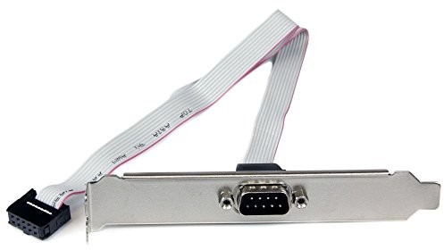 StarTech DB9 Slotblech Seriell Motherboard Header z 9pol wtyczka do gniazda 10-pin Motherboard Header (żeński) 1 X DB-9 (wtyczka) PLATE9M16