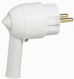 Legrand Wtyczka 2P+Z - 16A - plastikowa - BIAŁA - z dźwignią