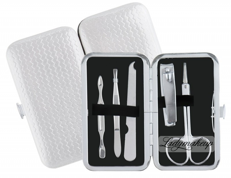 INTER-VION KillyS - Inter Vion - Manicure Set - Zestaw do manicure - SREBRNY IV639152E