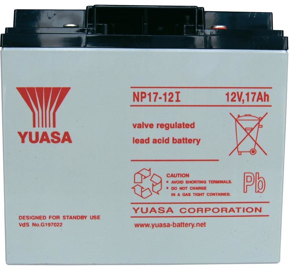 Yuasa Akumulator żelowy AGM Yuasa NP17-12 12 V 17 Ah
