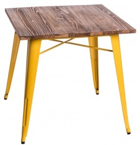 D2.Design Stół Paris Wood żółty sosna 73020