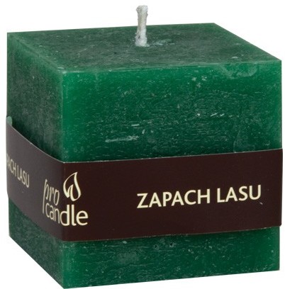 Pro Candle wieca zapachowa ProCandle 791013 / sześcian / zapach lasu