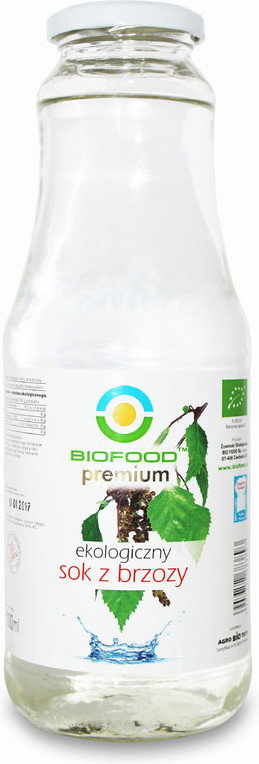 Bio Food Sok z brzozy BIO 1L.