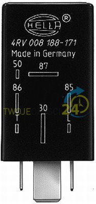 Zdjęcia - Pozostała elektryka samochodowa Hella Sterownik, czas żarzenia  4RV 008 188-181 