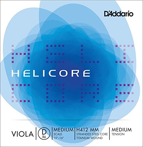 D'Addario H412-MM Helicore Viola pojedynczymi gitary 